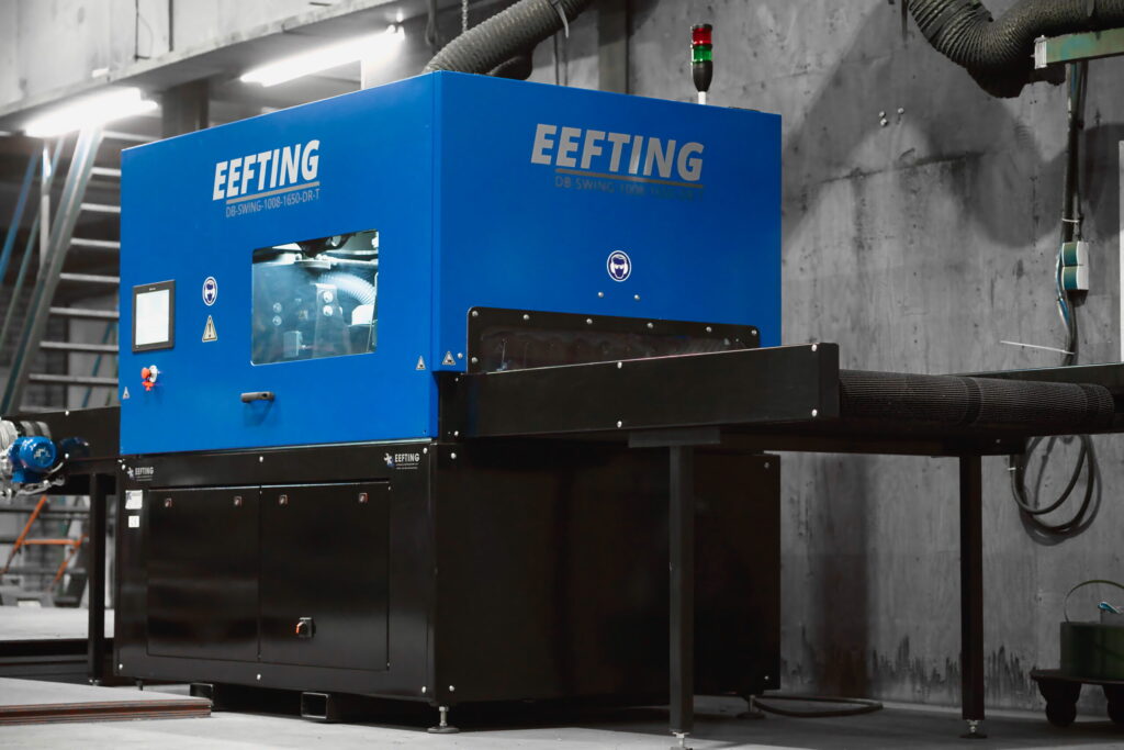 Eefting DB-Swing Entgratmaschine für Plattenmaterial