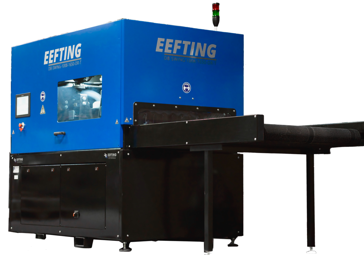 Eefting ontbraammachine voor plaatwerk