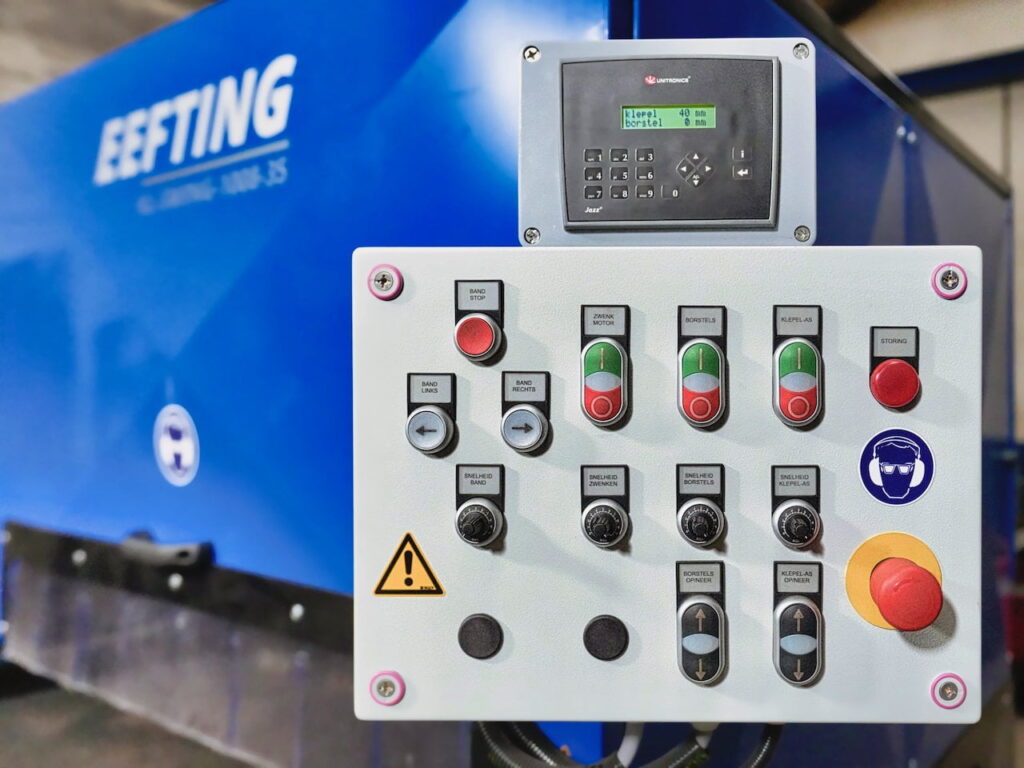 Eefting KL-Swing 1008-35 Entgratmaschine für Blechteile